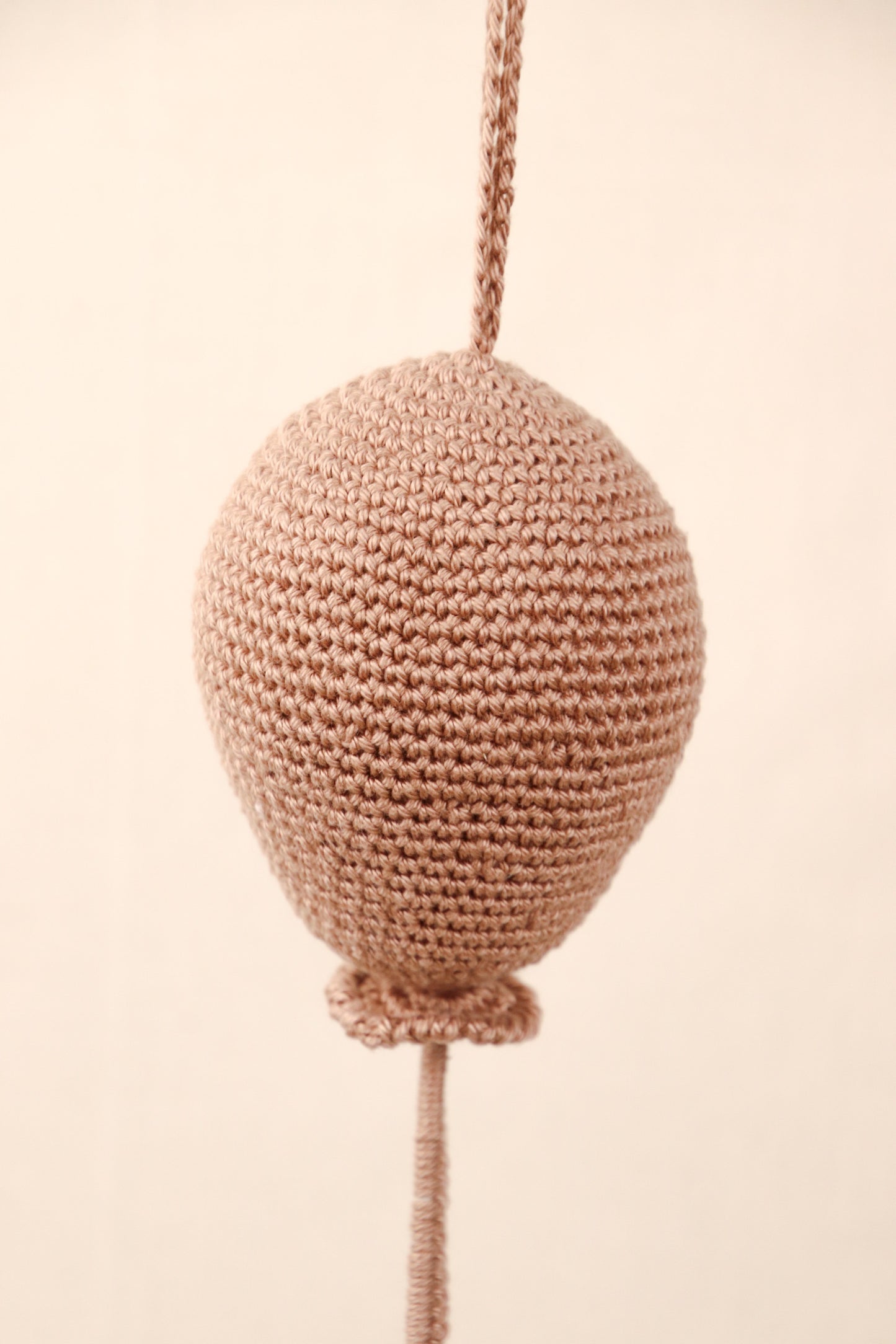 Muziekhanger ballon Caramel