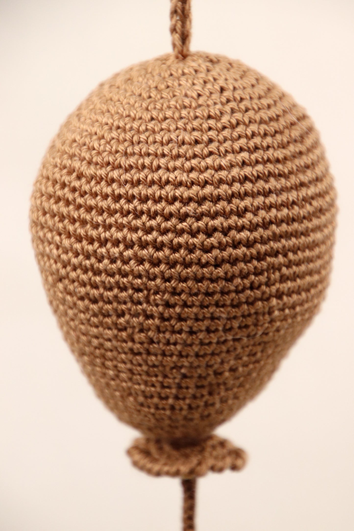 Muziekhanger ballon Roestbruin