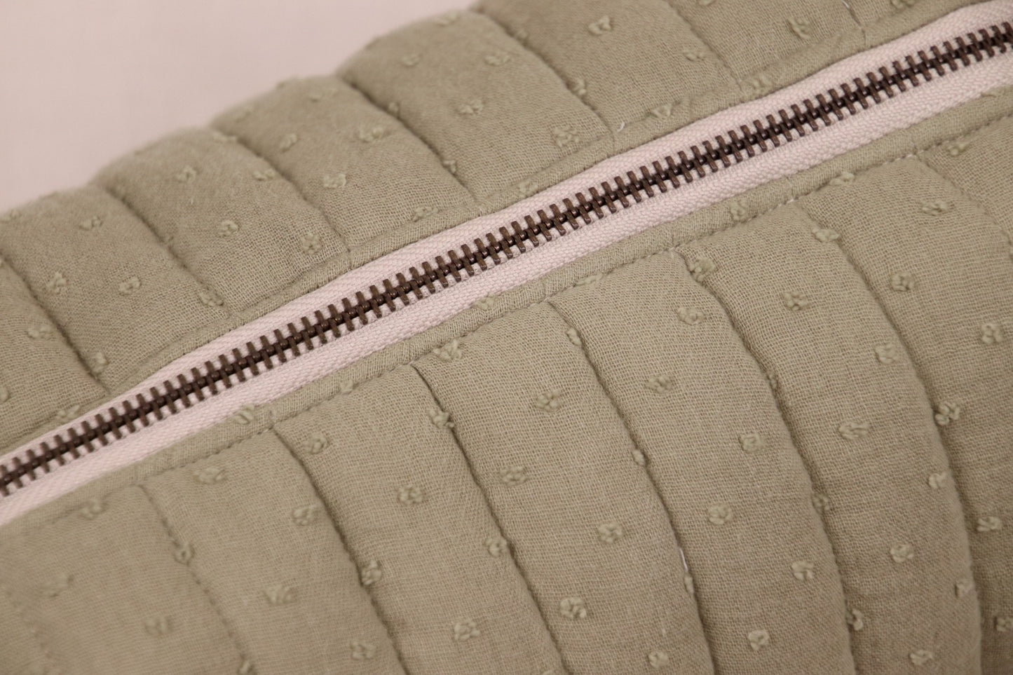 Toilettas Groen met bolletjes