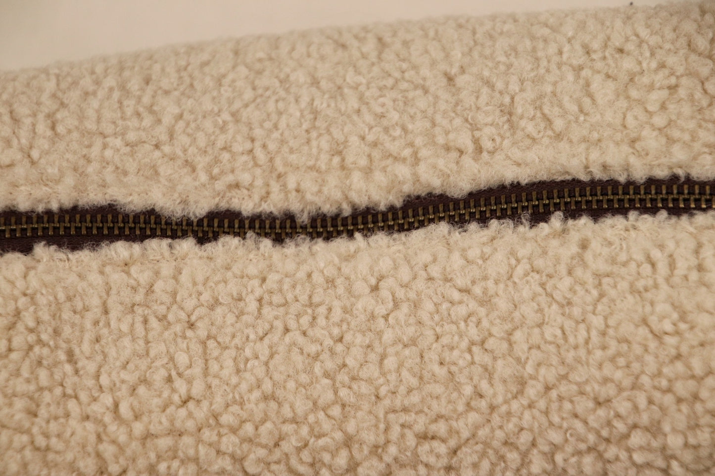 Toilettas Teddy Beige (donkere rits)