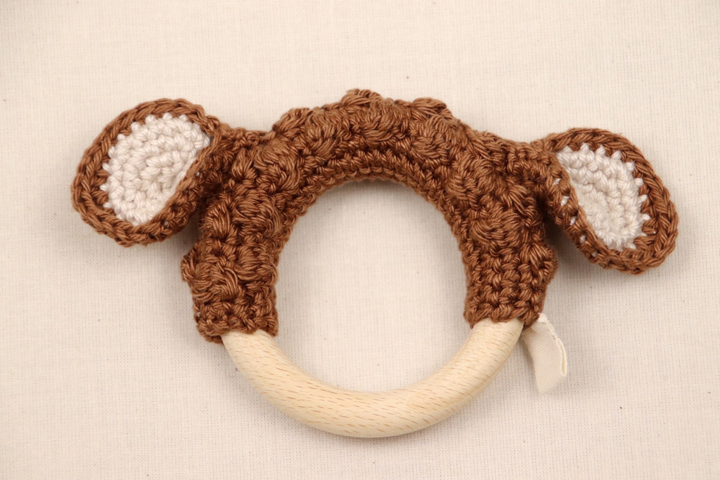 Bijtring schaap Roestbruin