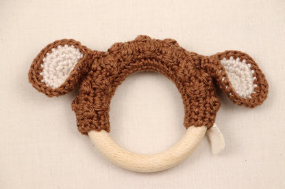 Bijtring schaap Roestbruin