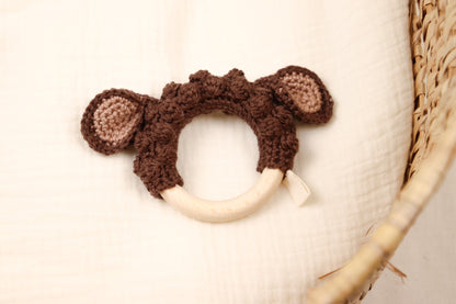 Bijtring schaap Chocolade