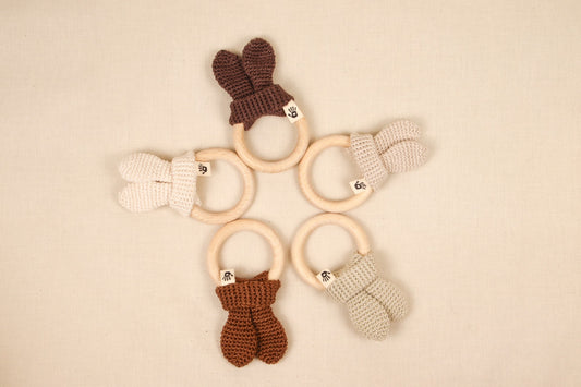 Bijtring konijn Linnen