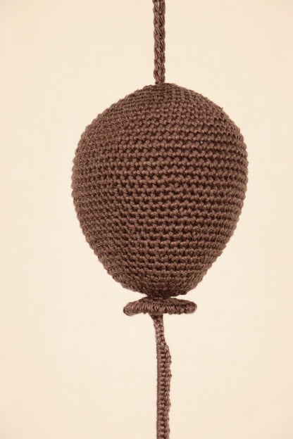 Muziekhanger ballon Chocolade