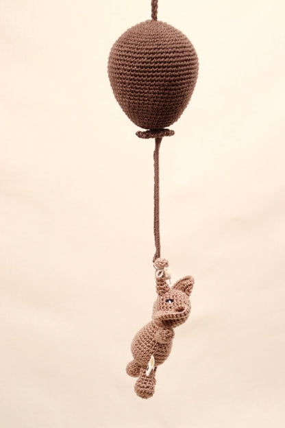 Muziekhanger ballon Chocolade