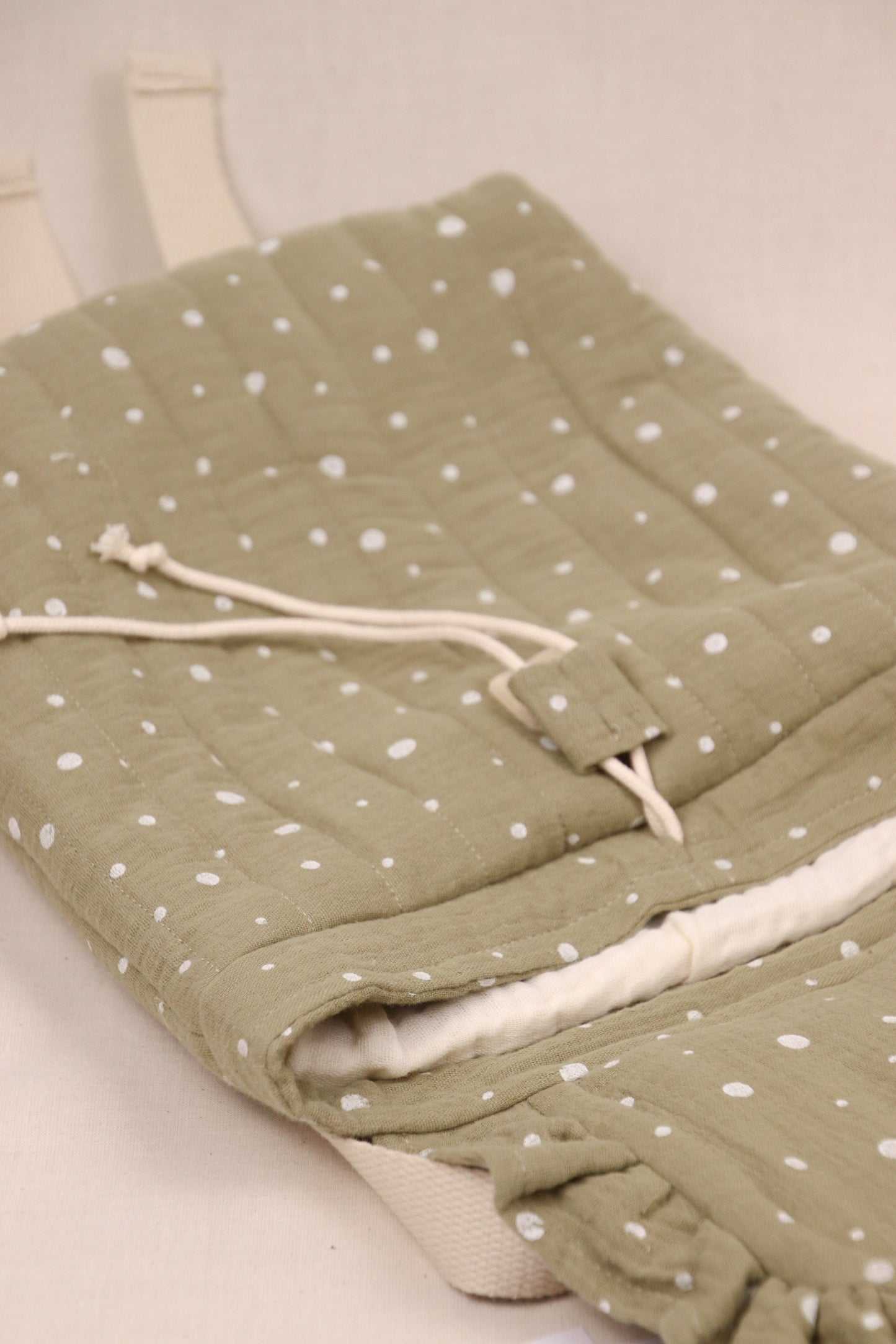 Rugzakje Groen met stippen