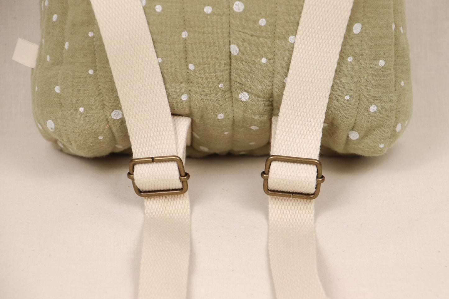 Rugzakje Groen met stippen