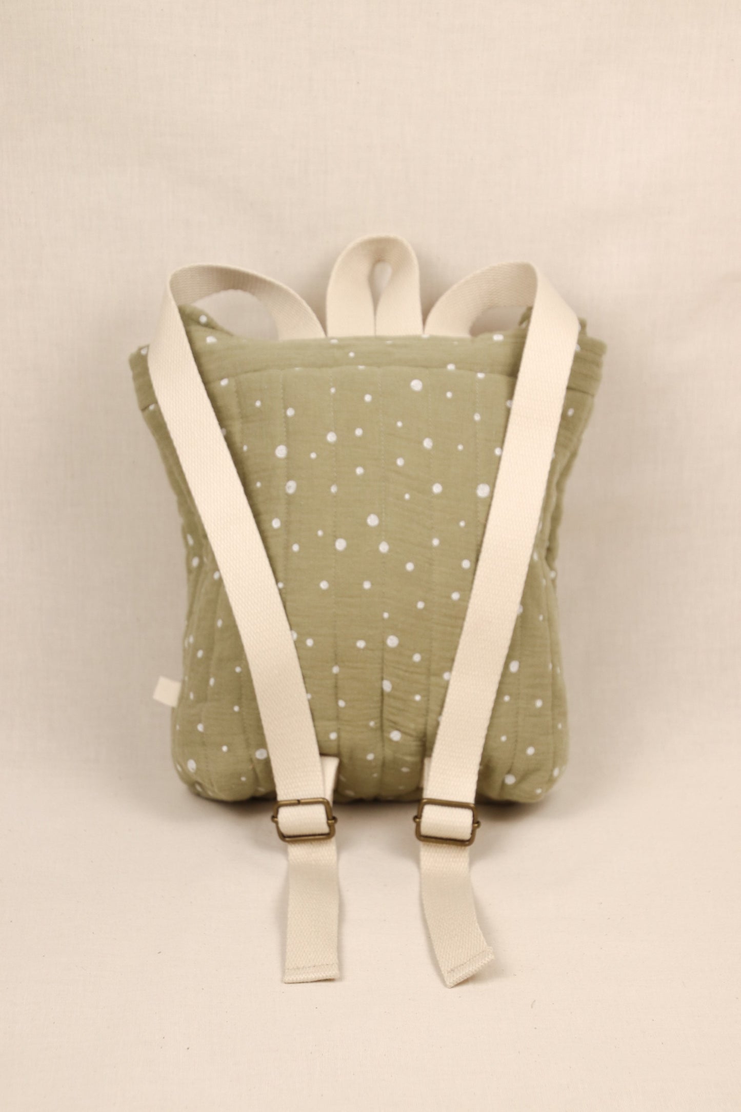 Rugzakje Groen met stippen