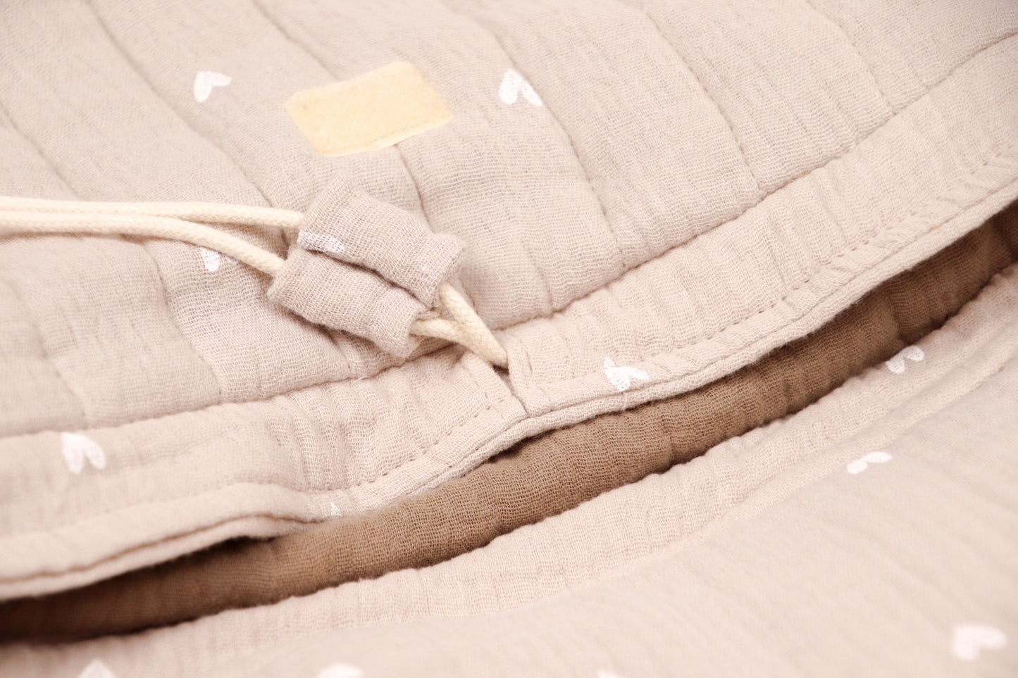 Rugzakje Grijs met hartjes