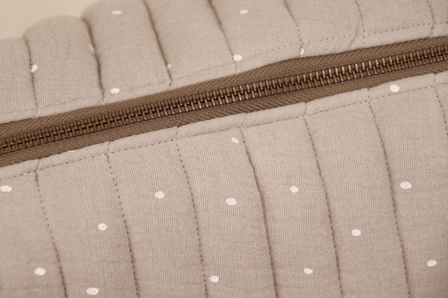 Toilettas Grijs met stippen