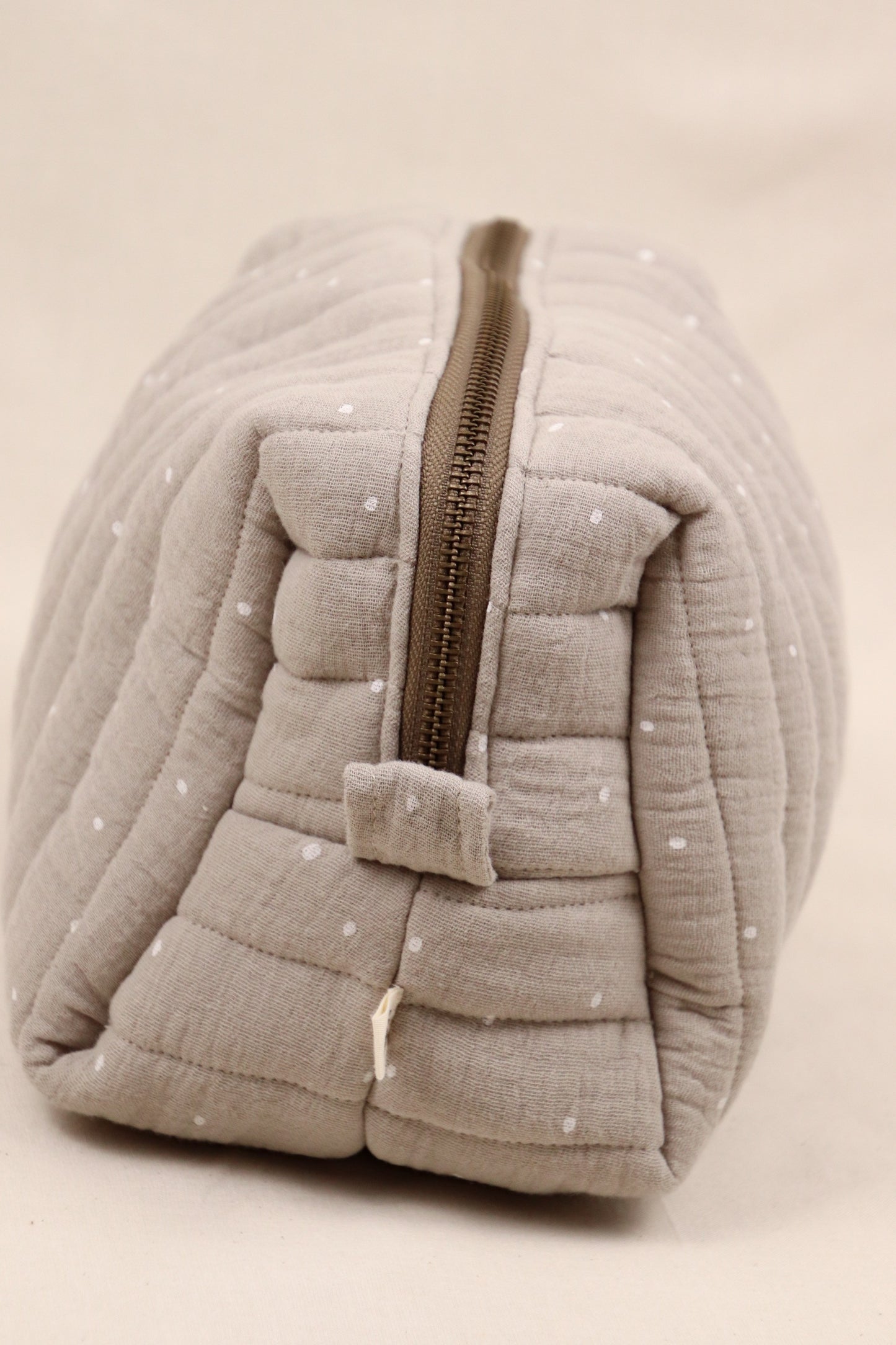 Toilettas Grijs met stippen