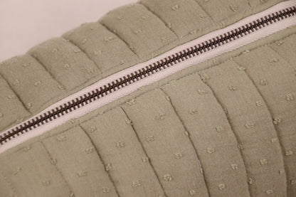 Toilettas Groen met bolletjes