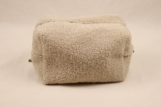 Toilettas Teddy Beige (lichte rits)