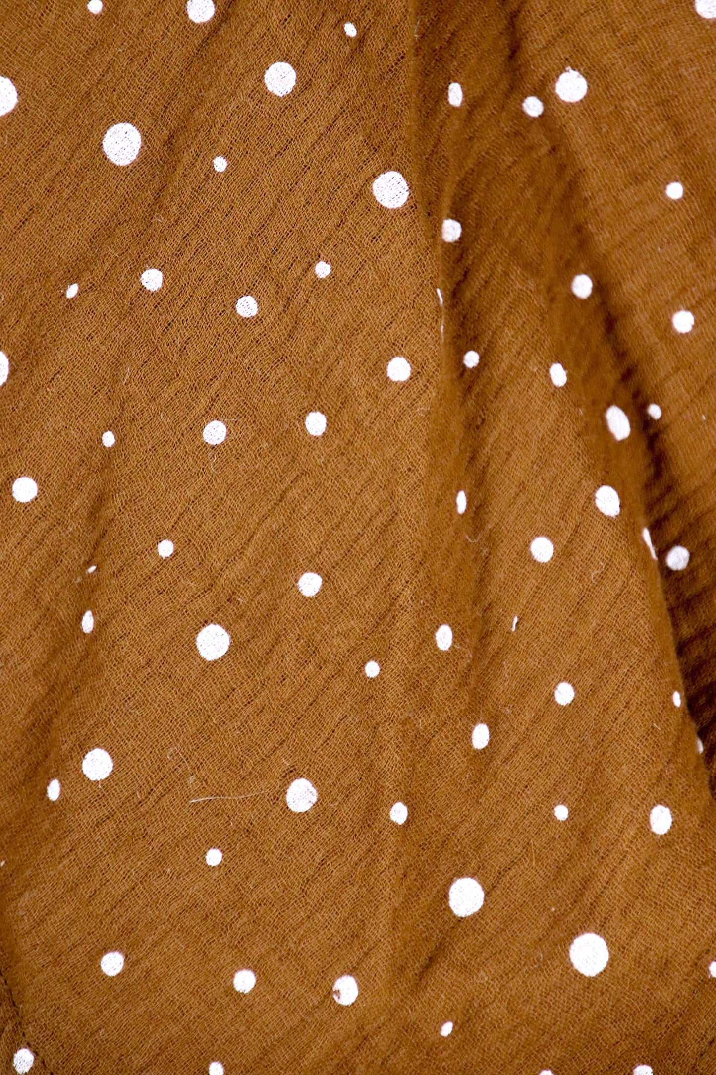 Tutteldoekje Donkerroest met stippen