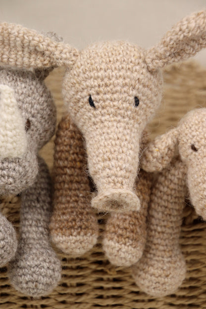 Wollen knuffel Aardvarken