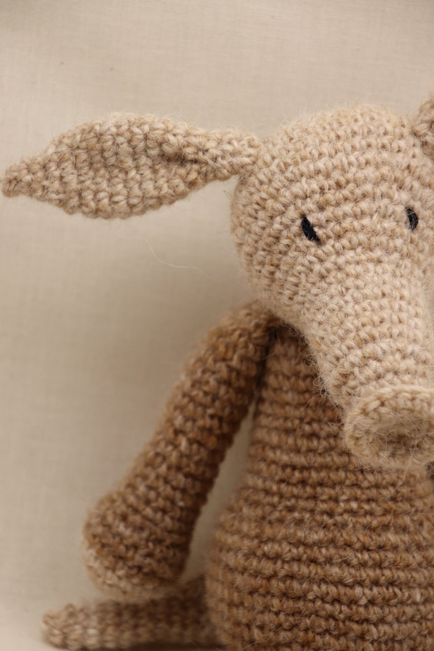 Wollen knuffel Aardvarken