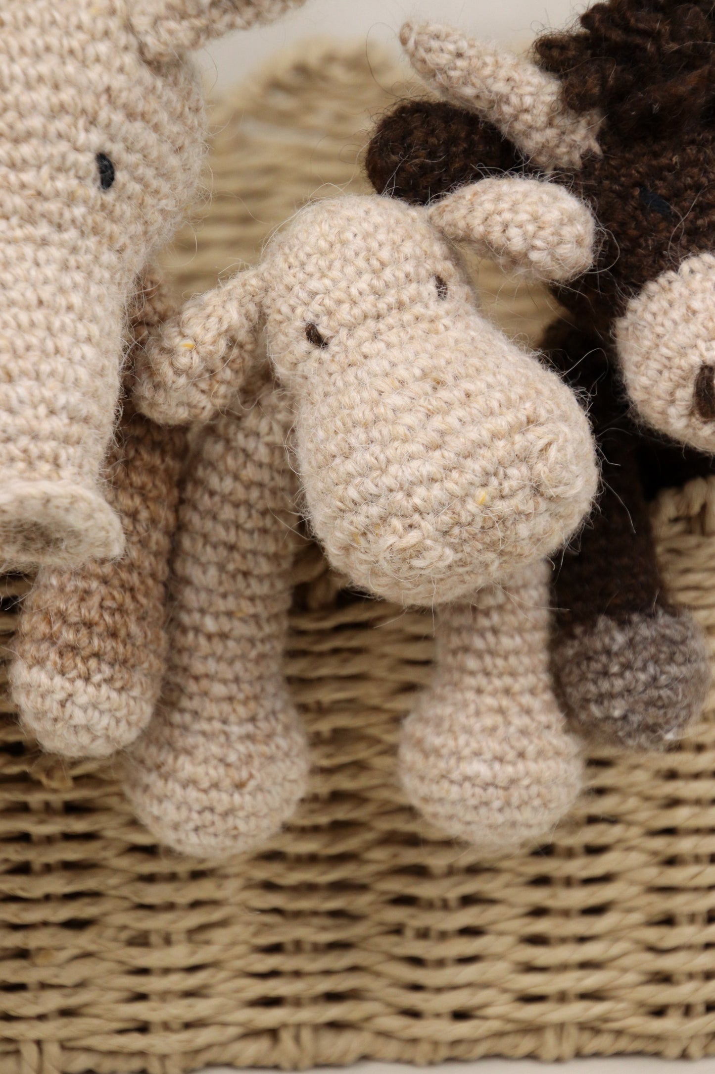 Wollen knuffel Nijlpaard