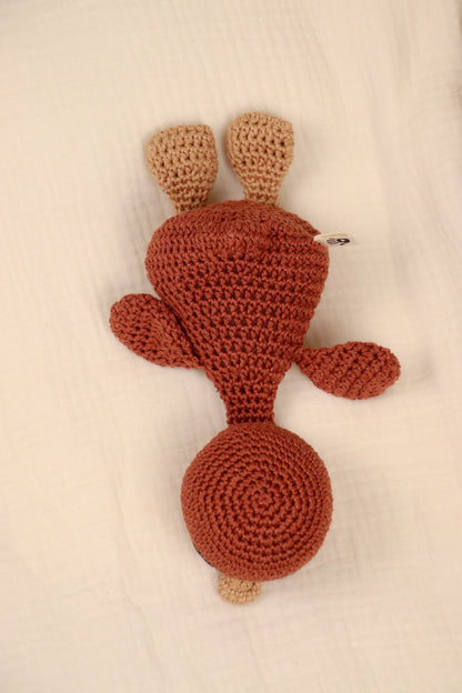 Slapend eendje Terracotta
